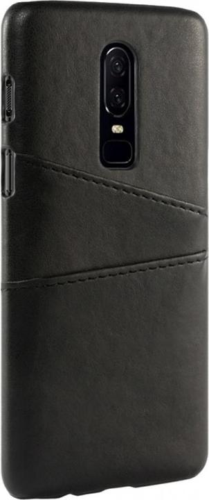 Produktbild Screenguard OnePlus 6T CardCaddy Leder Backcase mit Kartenfächern (OnePlus 6T)