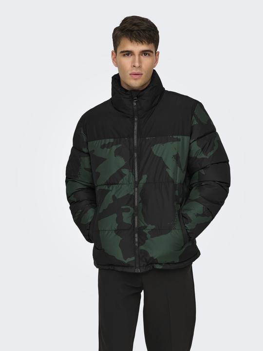 Actual product image Only & Sons Stand-up collar Elasticated cuffs Jacket Down jacket (XXL)