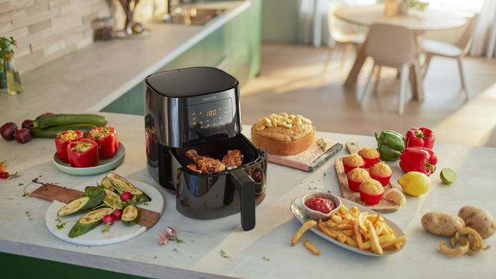 Produktbild Philips Friggitrice Ad Aria Multicooker 80 0grammi New LCD Display