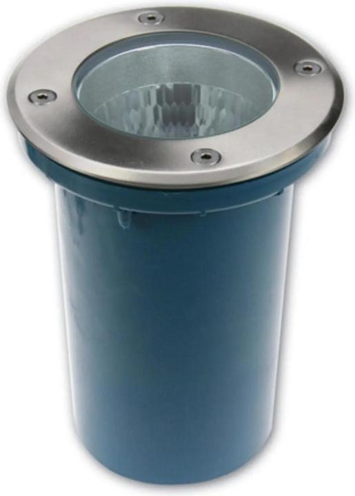 Produktbild Heitronic Bodeneinbaustrahler Berlin 2 aus Metall in Silber E27 148mm (E27, IP67)