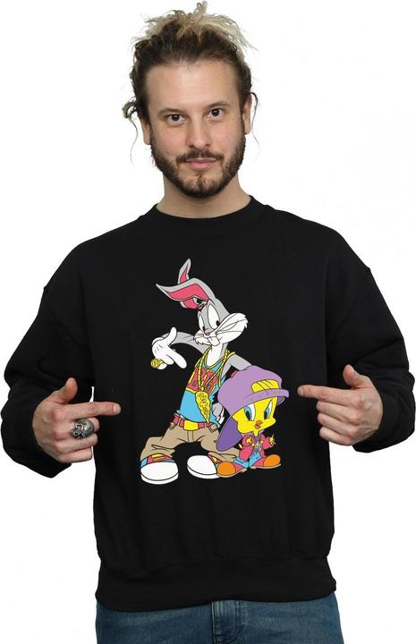 Produktbild Looney Tunes Bugs And Tweety Hip Hop Sweatshirt (4XL)