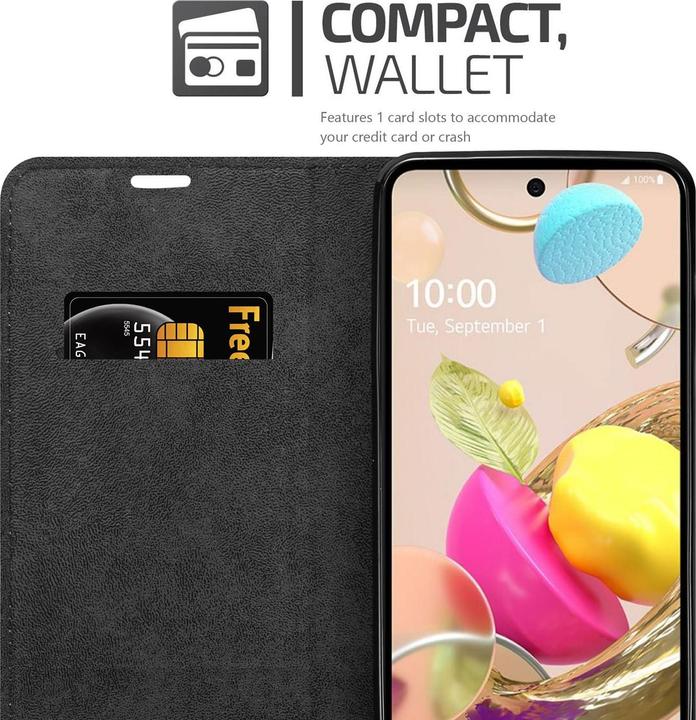 Produktbild Cadorabo Book Invisible Magnet Cover (LG K42)