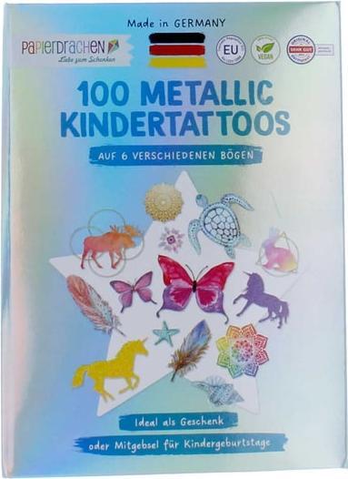 Immagine prodotto Papierdrachen Set di tatuaggi metallici 2 - Mandala