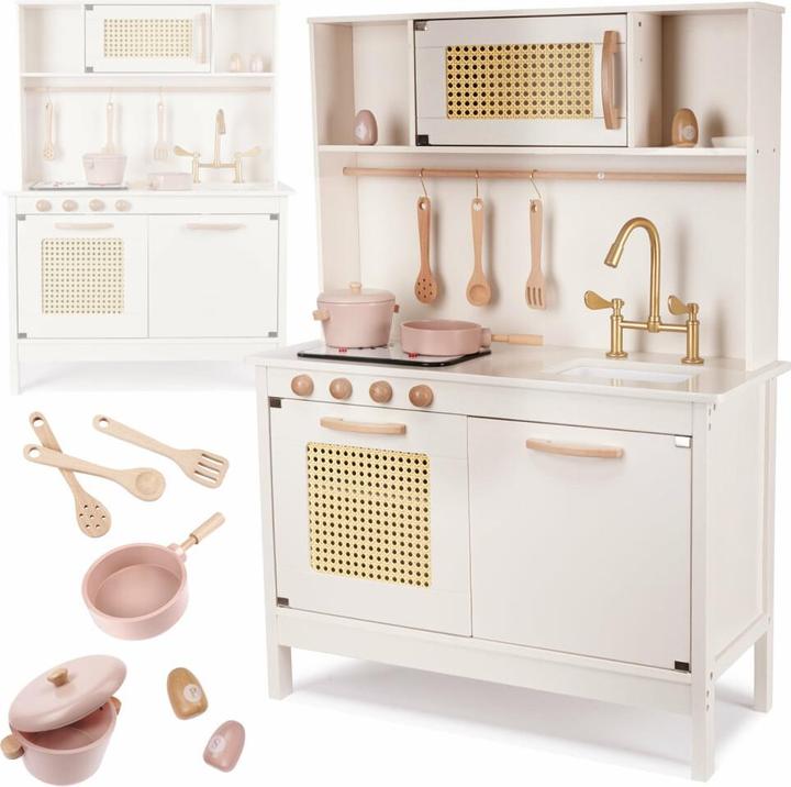 Actual product image Ikonka Retro style kitchen with boho accessories