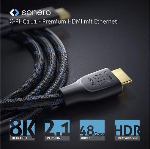 Actual product image Sonero HDMI (Typ A) — HDMI (Typ A) (5 m, HDMI)