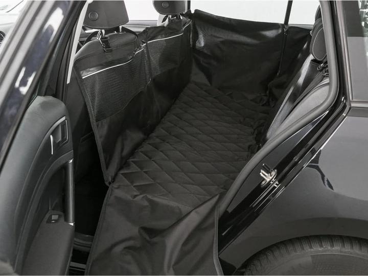 Produktbild Trixie Auto-Schondecke Mit Seitenteilen, 1.55 x 1.30 m, schwarz (Hund, Waschbar)