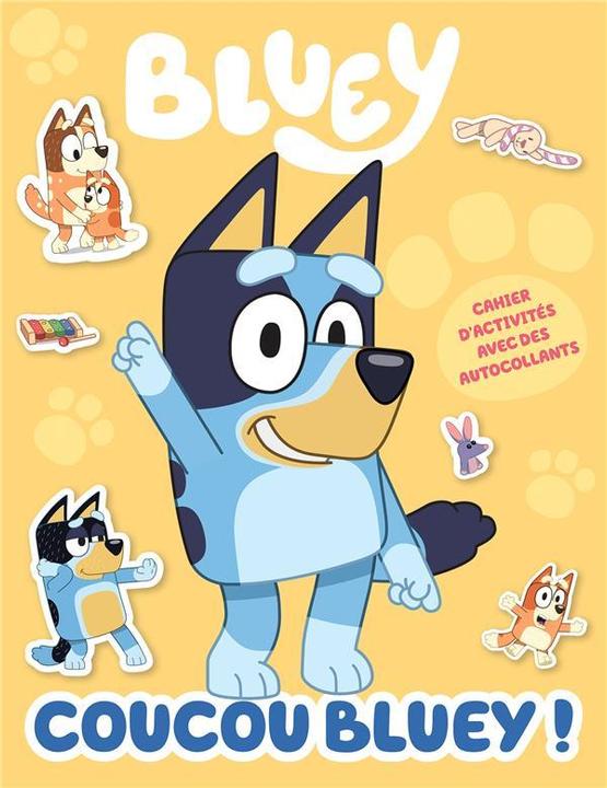Image du produit Coucou Bluey! : cahier d'activités avec des autocollants (Français, Collectif, 2023)