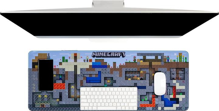 Actual product image Paladone Products Minecraft World XL Mouse Pad (30x80cm) (XL)