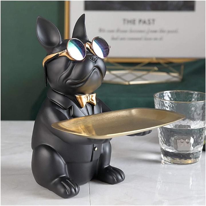 Produktbild JTI Bulldogge mit Tablett - Statue