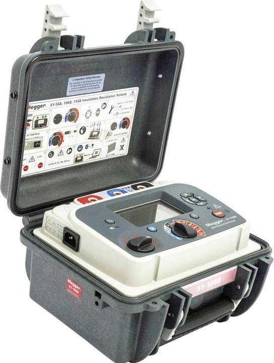 Produktbild Megger S1-1068 DC Isolationsmessgerät 250 V, 500 V, 1000 V, 2500 V, 5000 V
