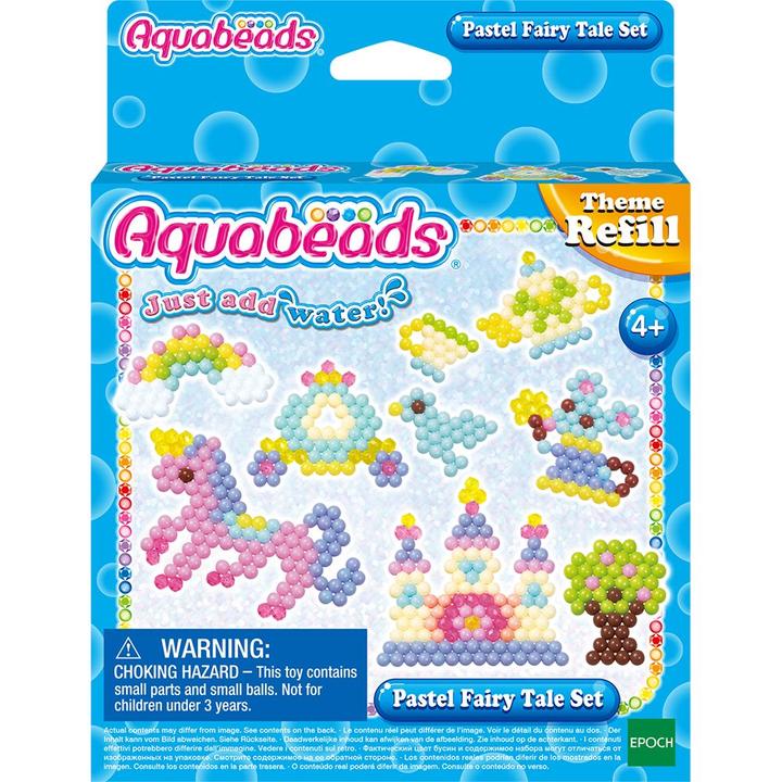 Actual product image Aquabeads Pastel fairy tale world set