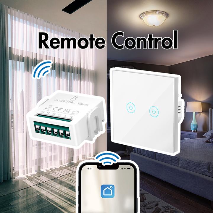 Actual product image LogiLink Smart Home Wi-Fi Switch Module