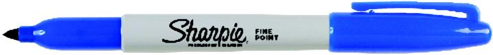 Actual product image Paper Mate Permanent marker sharpie, fine, round, blå (Blue, 0.90 mm, 1 x)