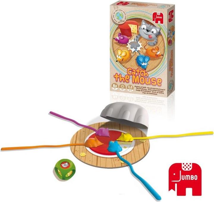 Actual product image Jumbo Catch the mouse (German, French, English, Spanish, Dutch)
