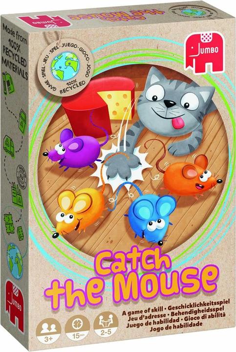 Actual product image Jumbo Catch the mouse (German, French, English, Spanish, Dutch)