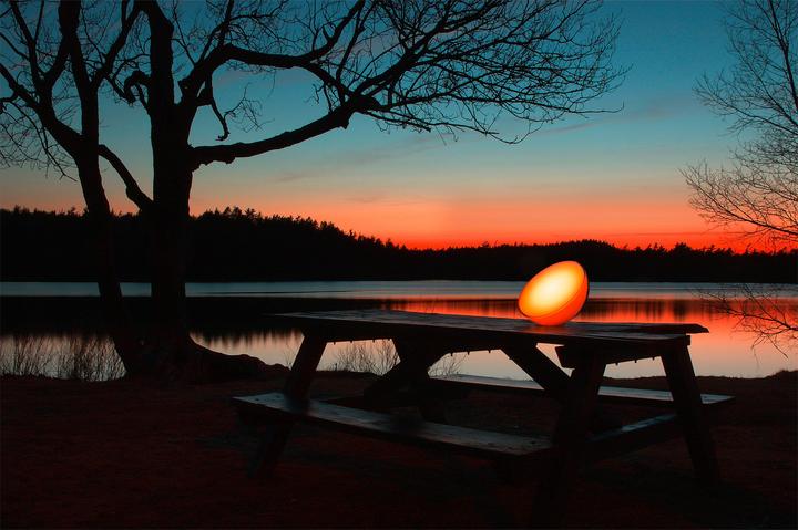 Actual product image Philips Hue Go Base BT (520 lm)