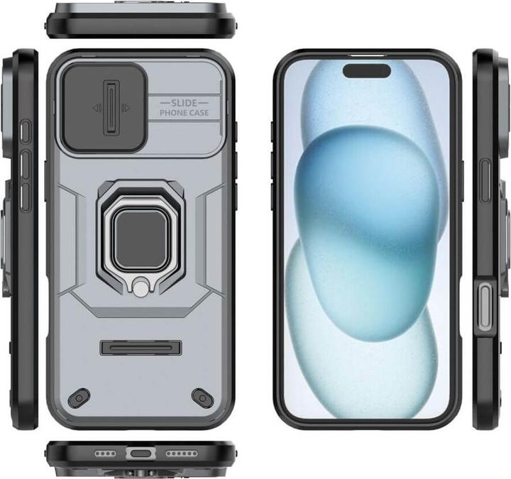 Image du produit Cover-Discount iPhone 16 Plus - Armor Case avec kickstand (Apple iPhone 16 Plus)