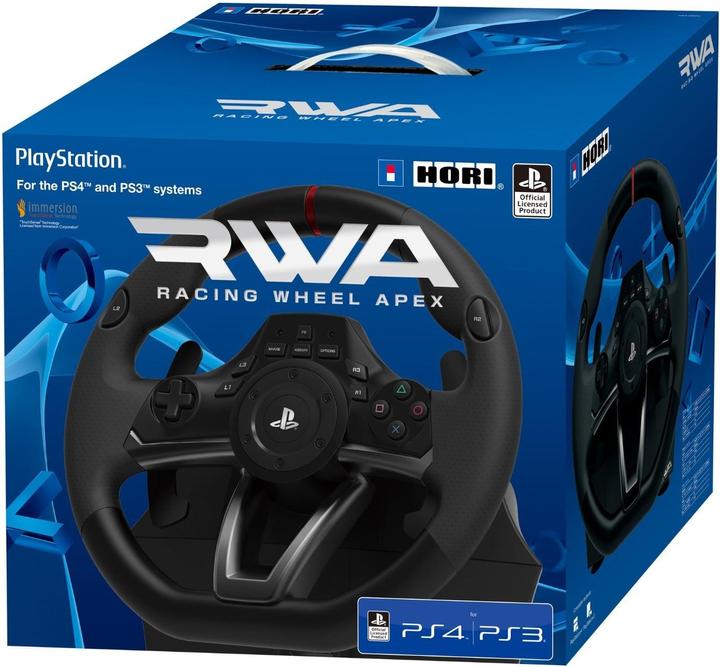 Actual product image HORI Racing Wheel APEX PS4 (PC, PS3, PS4)