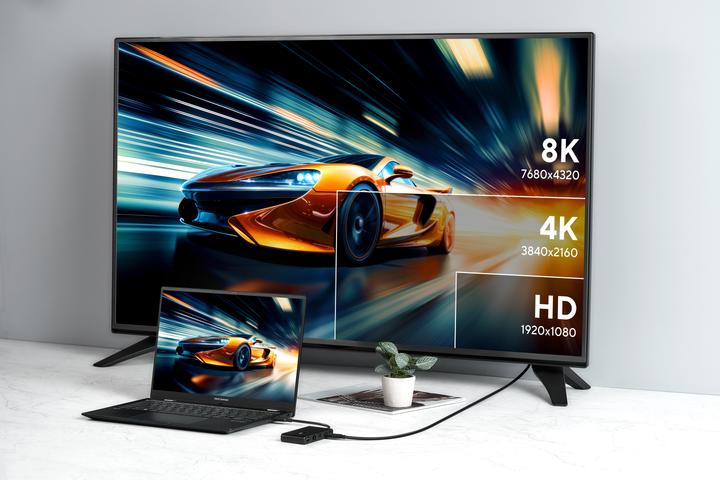 Produktbild ASUS Dual 4K USB-C Dock (USB-C, 5 Ports)