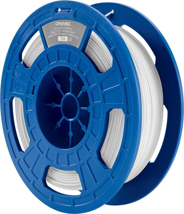 Actual product image Dremel Filament (PLA, 1.75 mm, 500 g, White)