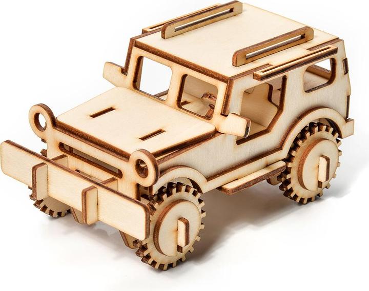 Little Story Little-Story Drewniane Puzzle-Modell 3D – Jeep