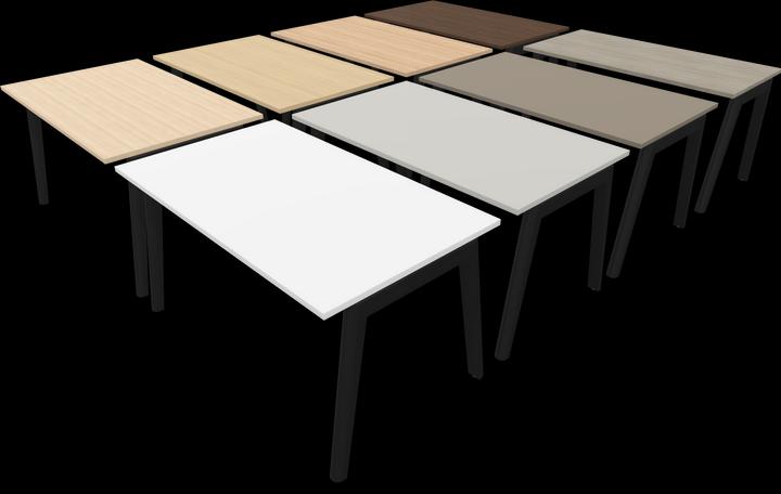 Actual product image Narbutas Nova Wood desk (1400 x 800 x 740 mm)