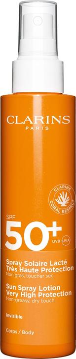 Clarins Sun - SONNENPFLEGE-KÖRPERLOTION SPF50+ (Sonnenlotion, SPF 50+, 150 ml, 203 g)