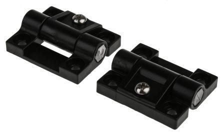 Productafbeelding Rs Pro Zwart adj frictiescharnier, 43x36,5x6mm