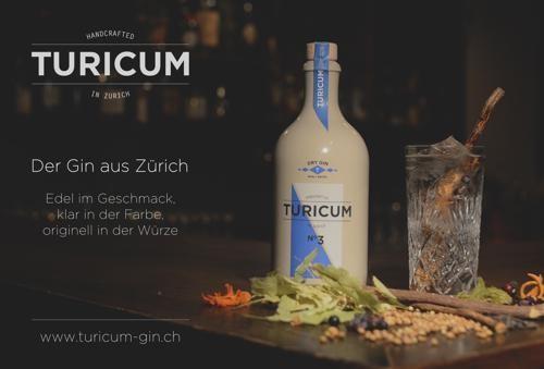Actual product image Turicum Handcrafted Dry Gin (1 x 50 cl)