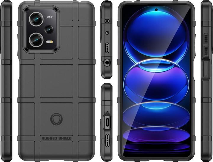 Produktbild Screenguard Xiaomi Redmi Note 12 Pro 5G Rugged Shield Hülle (Xiaomi Redmi Note 12 Pro 5G)