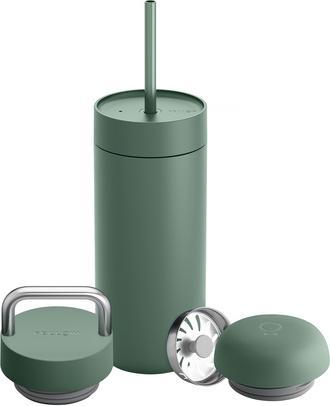 Produktbild Fellow Carter Move Mug 3 in 1 - Thermobecher + 3 Deckel - Salbeigrün 473 ml (0.47 l)