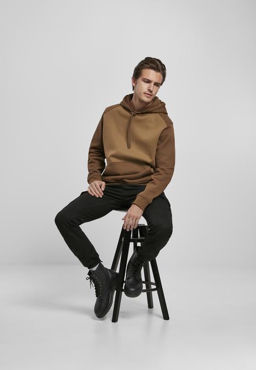 Immagine prodotto Urban Classics Cappuccio Raglan finto a 2 toni (S)