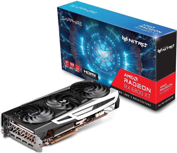 Immagine prodotto Sapphire Radeon Nitro+ RX 6800 XT OC (16 GB)