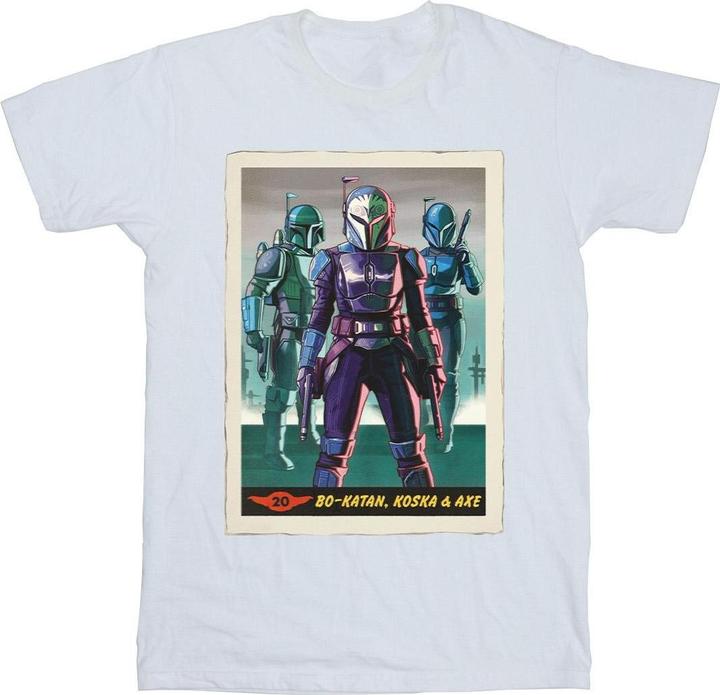 Star Wars The Mandalorian BoKatan Koska and Axe TShirt (L)