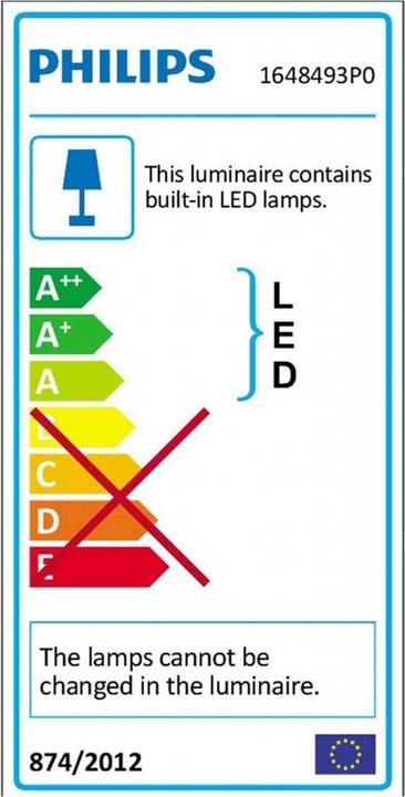 Energie-Label Philips Bustan IR (1000 lm)