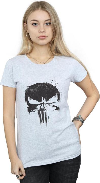 Immagine prodotto The Punisher TV Skull Logo Maglietta Donna (L)
