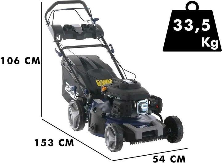 Produktbild BullMach MY22 Rasenmäher mit Radantrieb4 in 1, 224cm Benzinmotor (Benzinbetrieb)