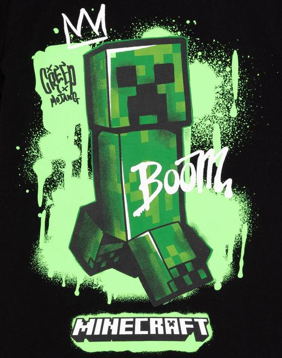 Immagine prodotto Minecraft Maglietta Creeper per bambini/ragazzi (confezione da 2) (146, 152)