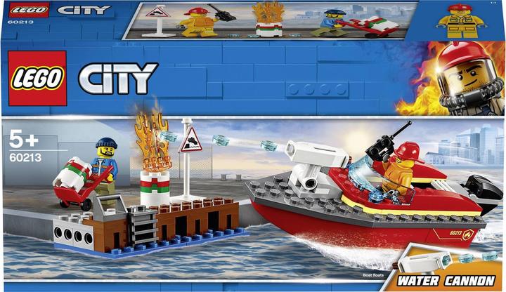 Produktbild LEGO Feuerwehr am Hafen (60213, LEGO City)
