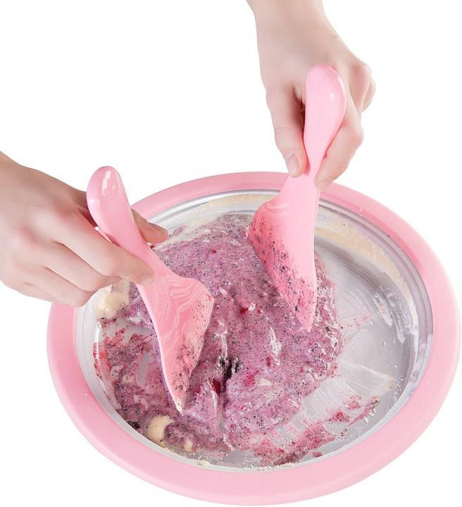Produktbild Tokio Kitchenware 2er-Set Eis-Teppanyaki-Platten zum Zubereiten von Ice Cream Rolls