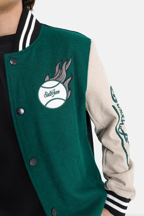 Actual product image Sixth June Two-tone varsity jacket (L)