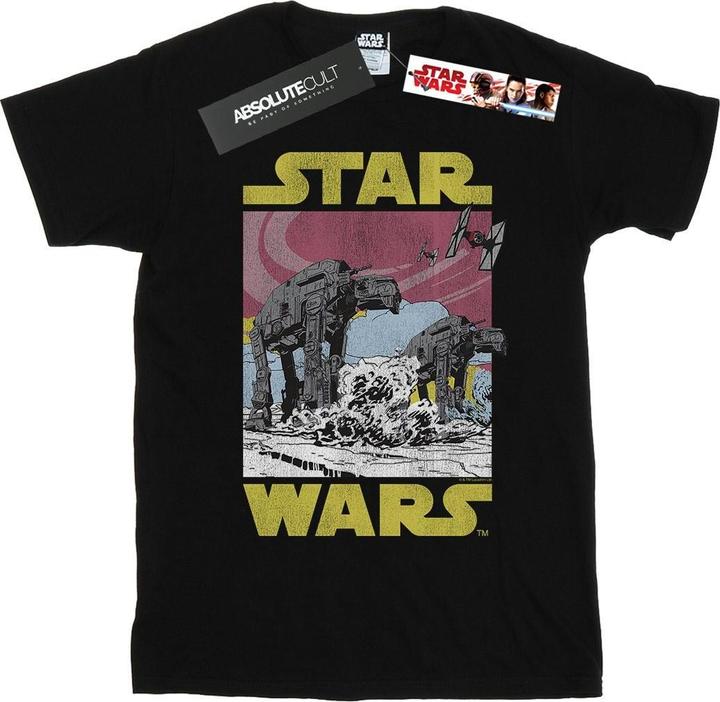 Star Wars The Last Jedi ATAT TShirt (S)