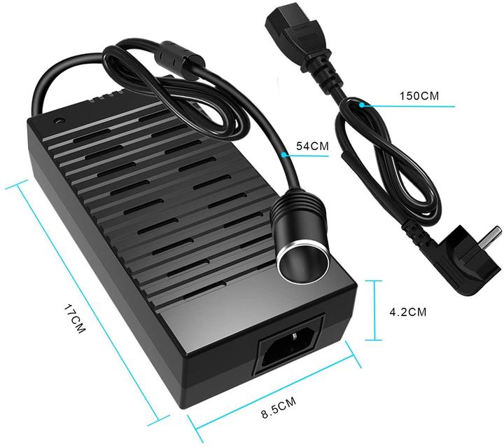Produktbild Plozoe Spannungswandler 230 auf 12¼gleichrichter 230v auf 12v¼umwandler 230 auf 12 Volt