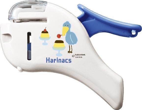 Actual product image Kokuyo Heftapparat Harinacs Press Vogel blau-weiss (5 Sheets)