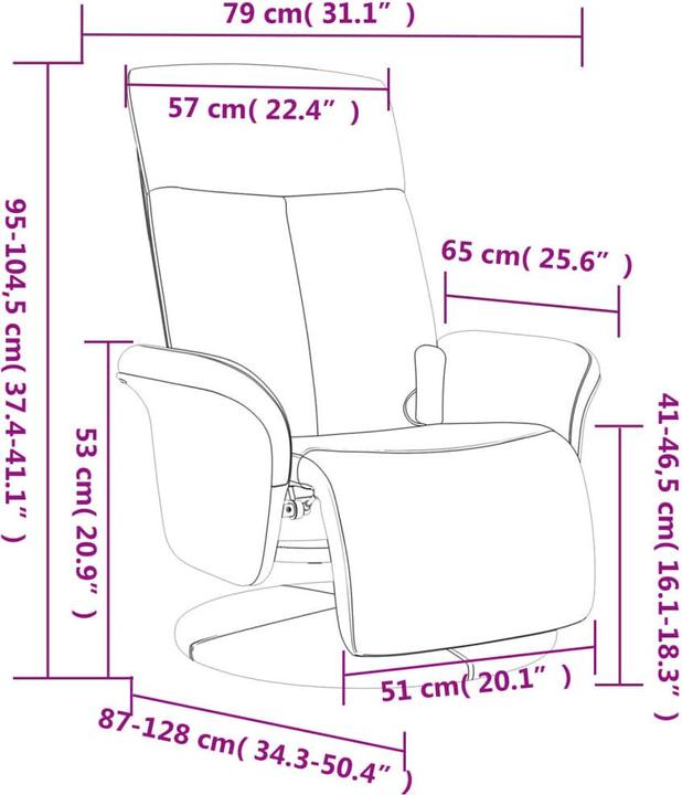 Actual product image VidaXL Gwenore