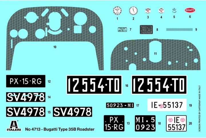 Produktbild 1:12 Bugatti 35B Roadster