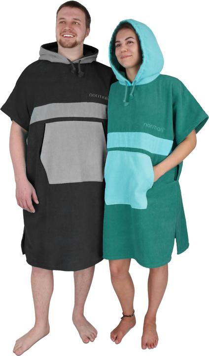 Actual product image Normani Bathrobe Surfer Poncho - 1165 (L, XL, S/M)