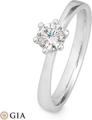 Breuning RING - 6er Krappenfassung (51, 585/14 K Gold)