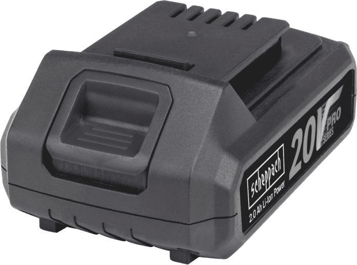 Productafbeelding Scheppach Accumulatorius 20 V 2,0 Ah Li-ion (20 V)