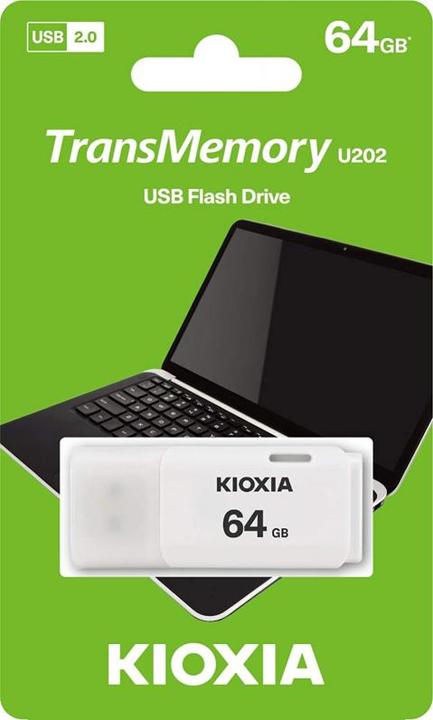 Actual product image Kioxia TransMemory U202 (64 GB, USB-A)